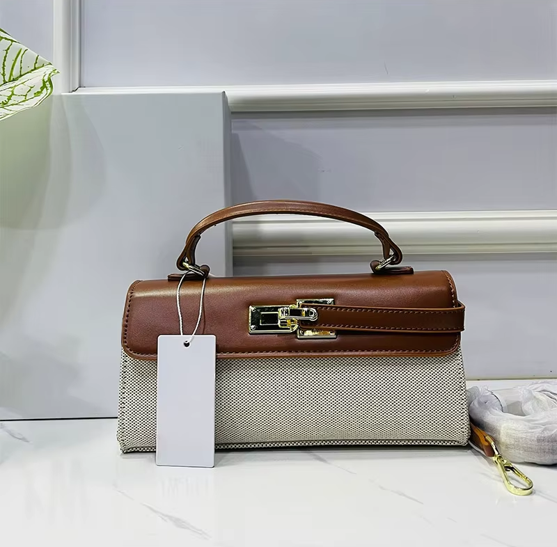 Luxuriöse Lock-Design Tote Bag