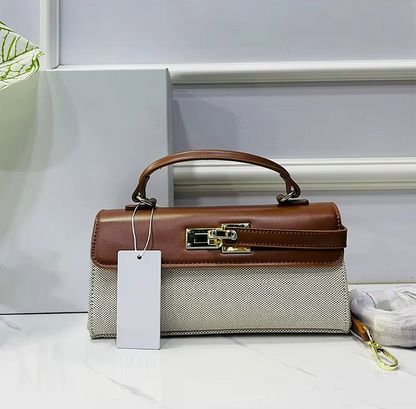 Luxuriöse Lock-Design Tote Bag