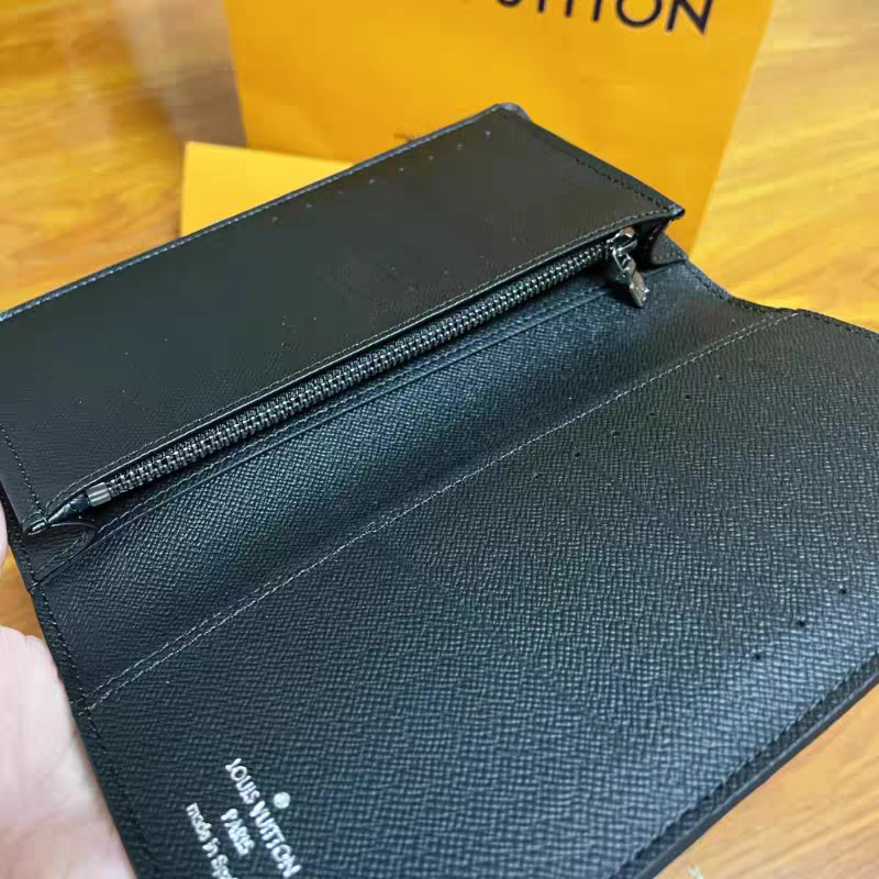 Luxuriöse Wallet-Clutch Schwarz