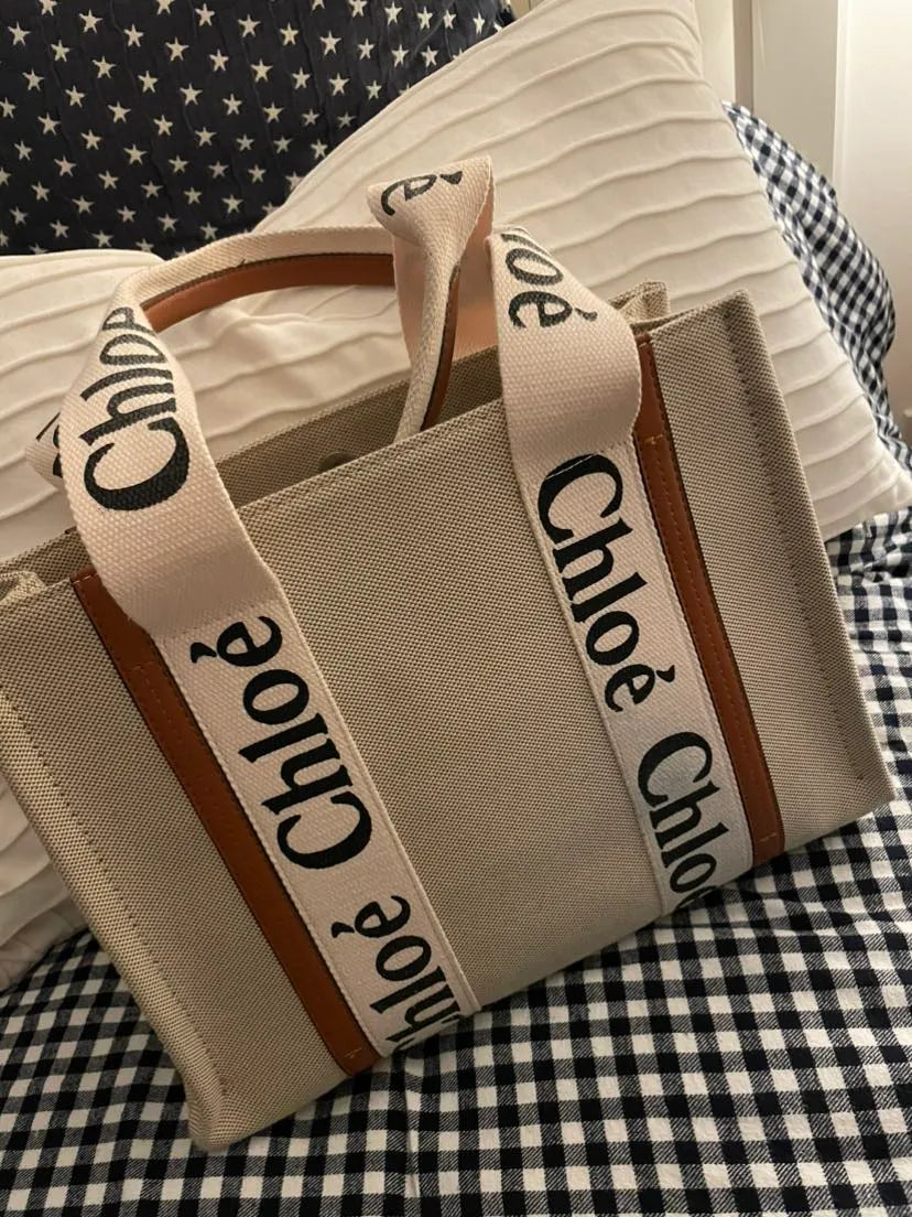 Woody Tote Bag Schwarz