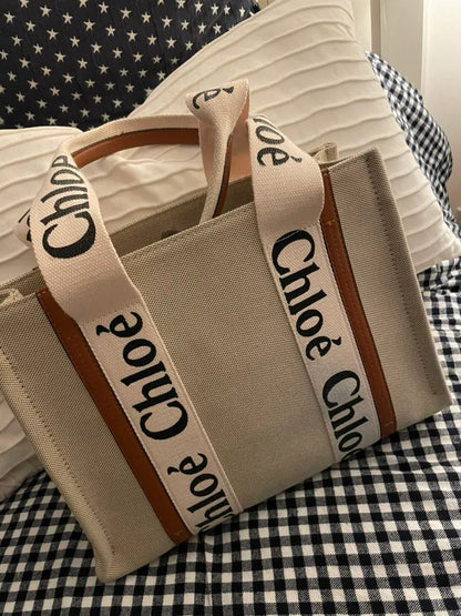 Woody Tote Bag Schwarz