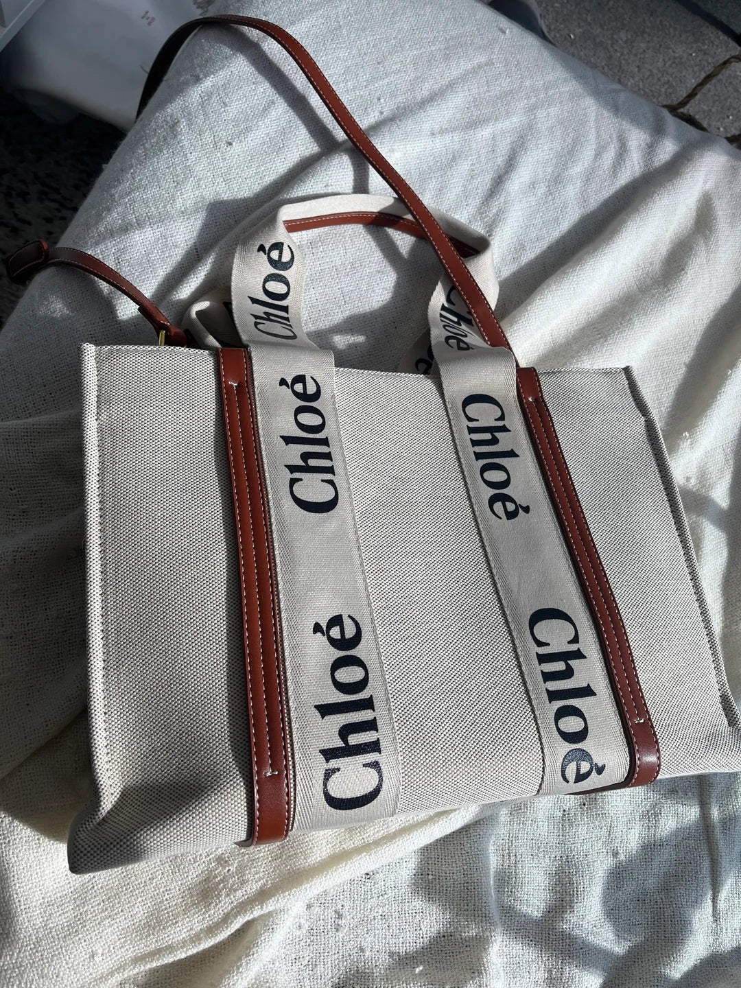 Woody Tote Bag Schwarz