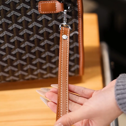 Luxuriöse Muster-Wristlet-Clutch