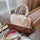 Elegante Lederhandtasche im Luxus-Look