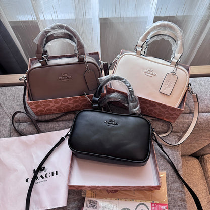 Elegante Lederhandtasche im Luxus-Look