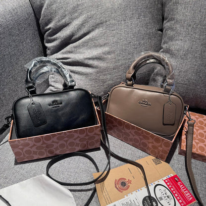 Elegante Lederhandtasche im Luxus-Look