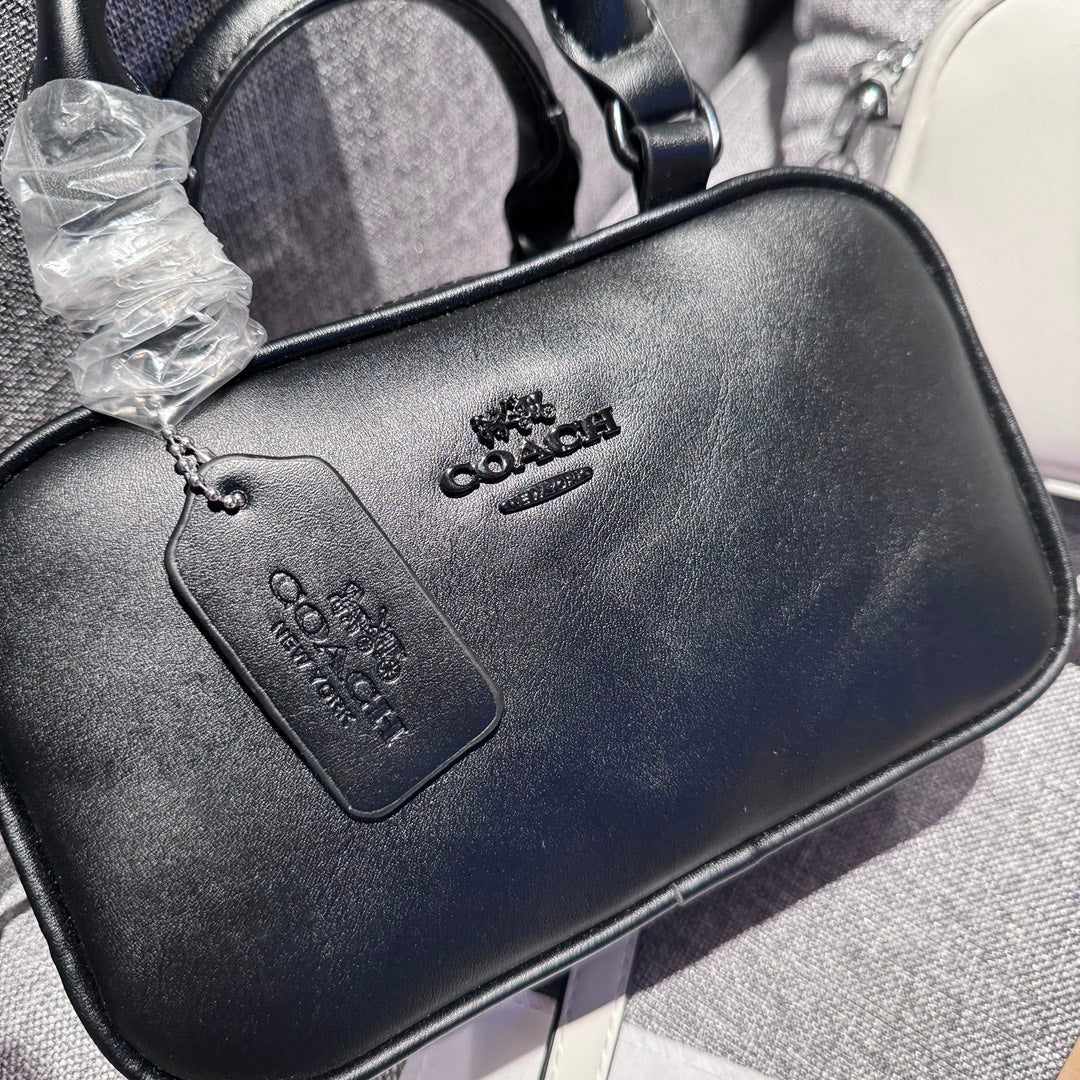 Elegante Lederhandtasche im Luxus-Look