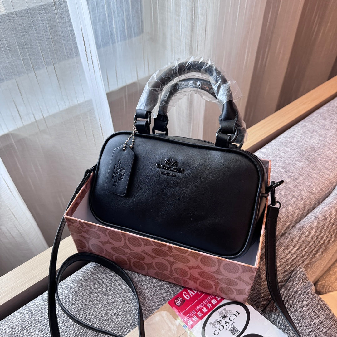 Elegante Lederhandtasche im Luxus-Look