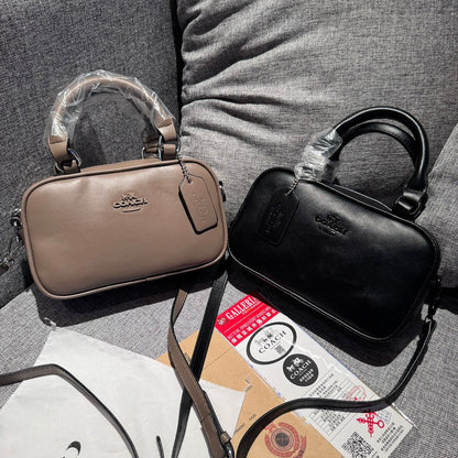 Elegante Lederhandtasche im Luxus-Look