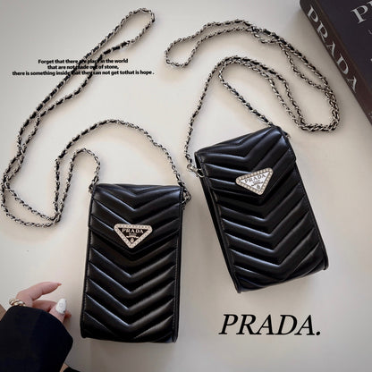 Leder-Handytasche mit Crossbody-Riemen 02