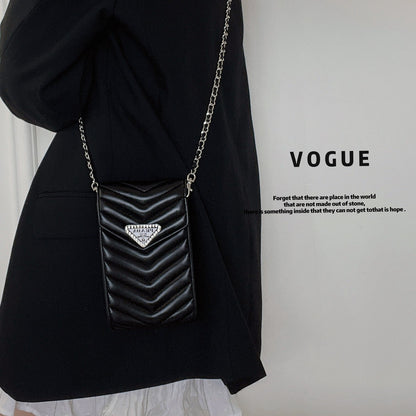Leder-Handytasche mit Crossbody-Riemen 02