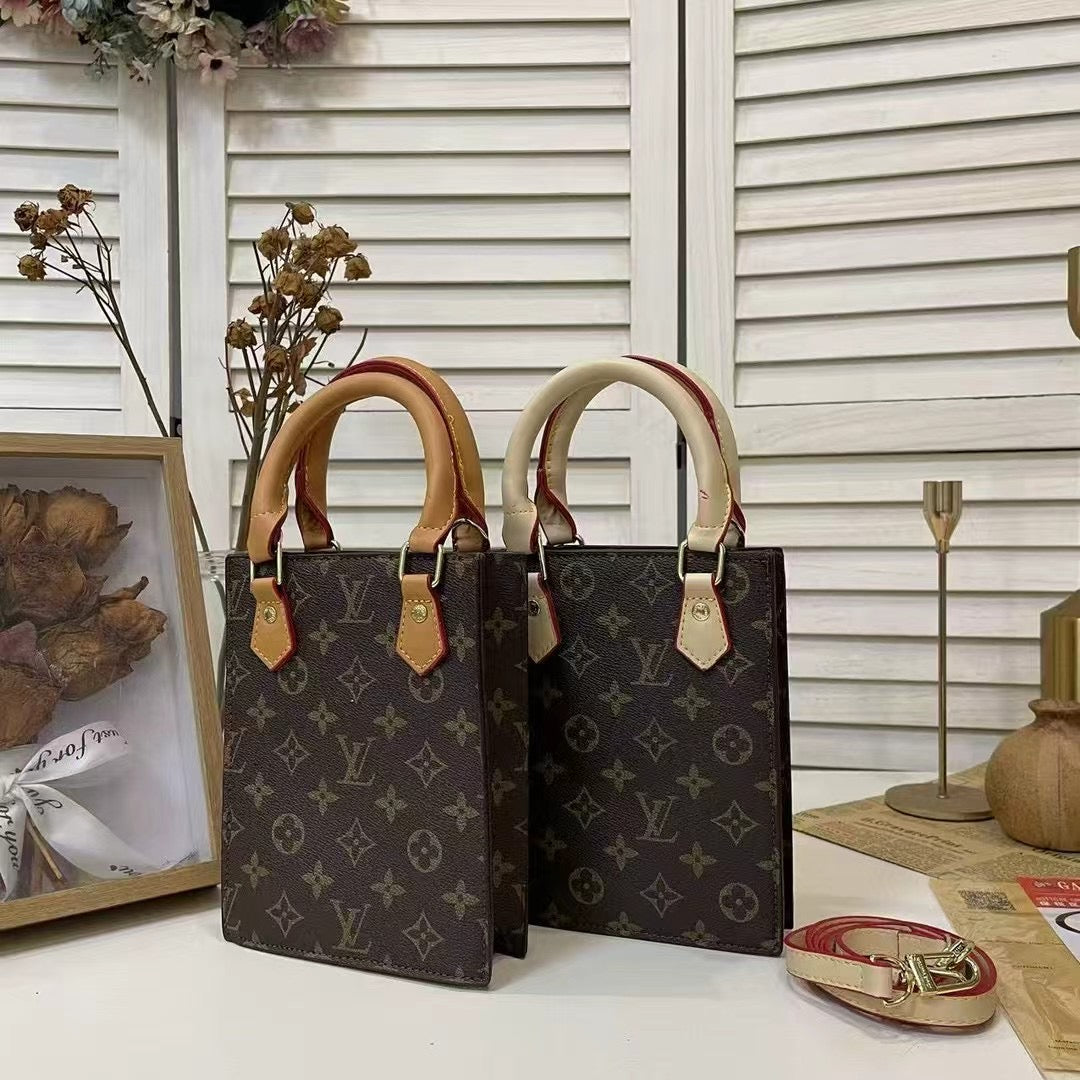 Klassische Tote Bag mit Crossbody-Riemen