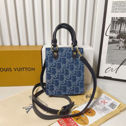 Klassische Tote Bag mit Crossbody-Riemen