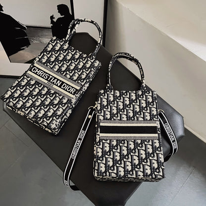 Klassische Tote Bag mit Crossbody-Riemen 03