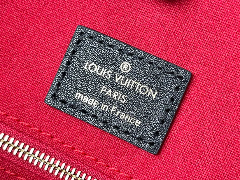 Luxuriöse Monogramm-Leder-Tote-Bag