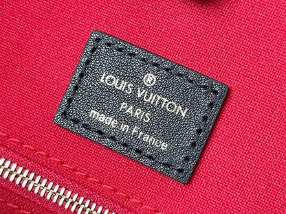 Luxuriöse Monogramm-Leder-Tote-Bag