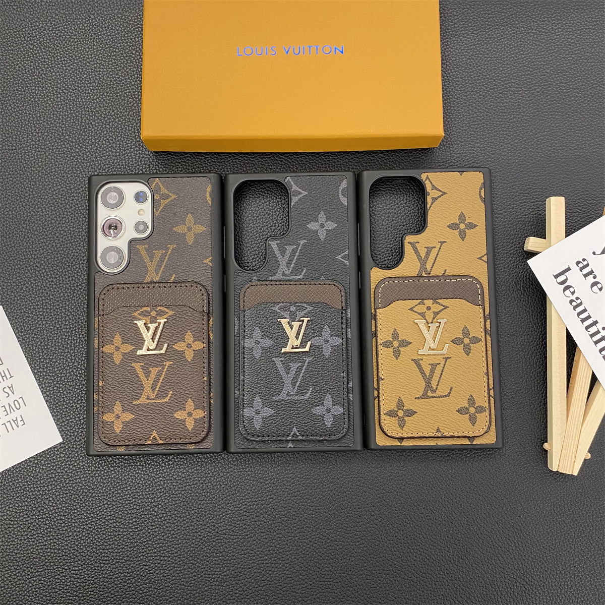 Petite Malle Handyhülle mit Kartenhalter für Samsung Galaxy – Ansicht 7
