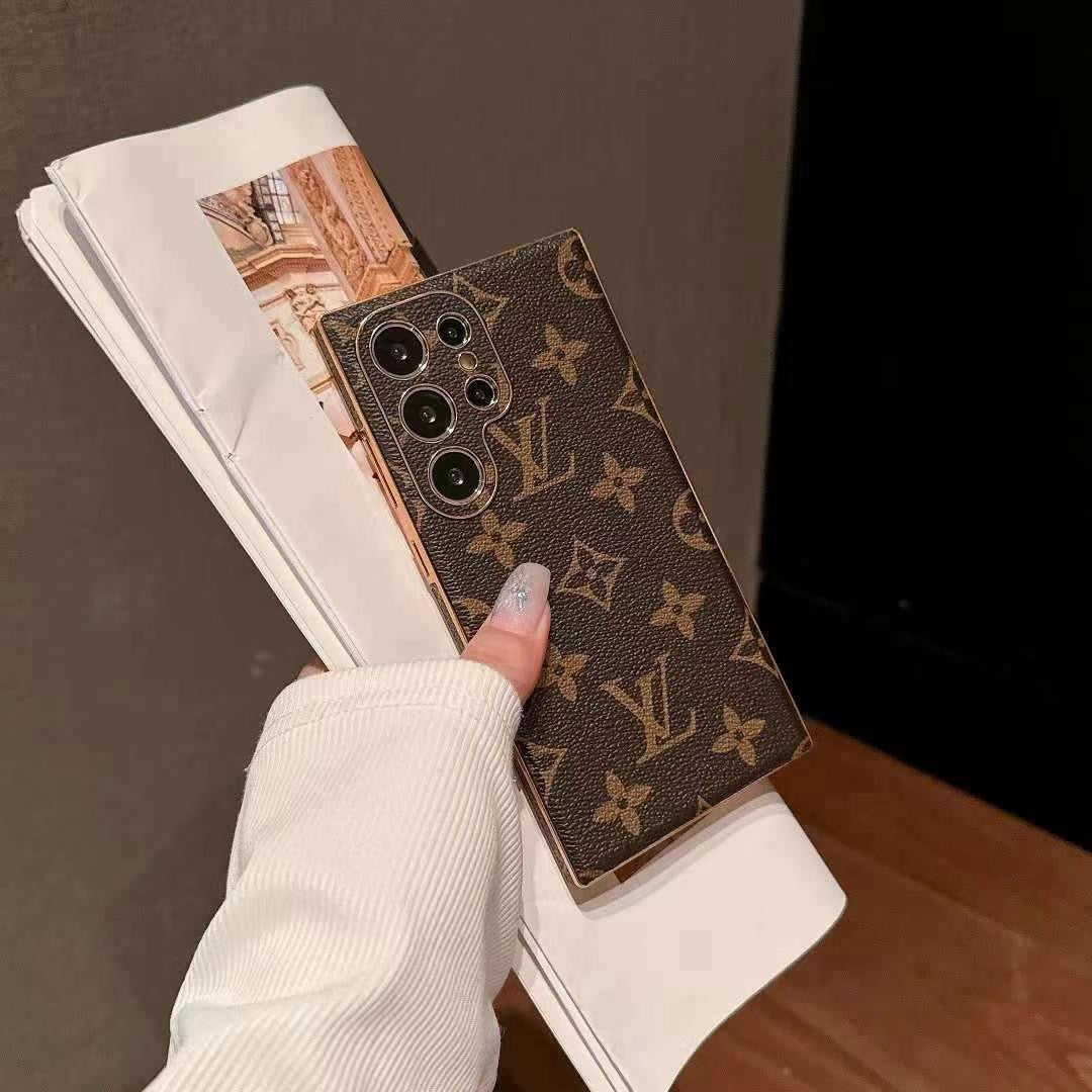 Braune Luxus-Handyhülle für Samsung Galaxy – Ansicht 6