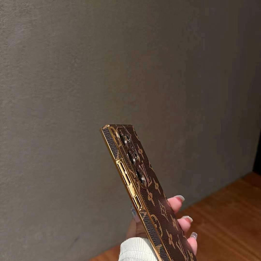 Braune Luxus-Handyhülle für Samsung Galaxy – Ansicht 9
