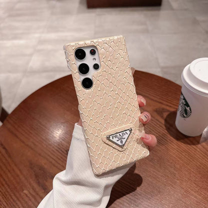 Luxus Handyhülle mit Schlangenprint für Samsung Galaxy – Ansicht 4