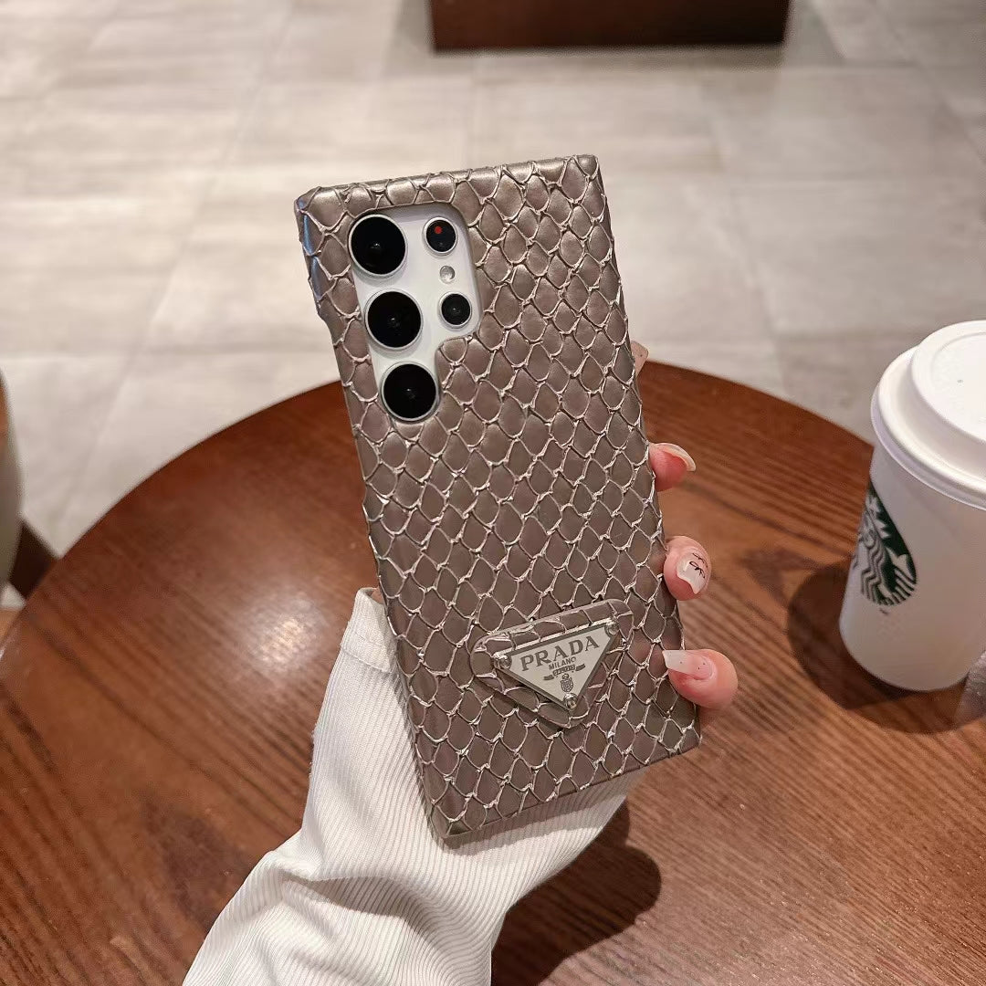 Luxus Handyhülle mit Schlangenprint für Samsung Galaxy – Ansicht 7