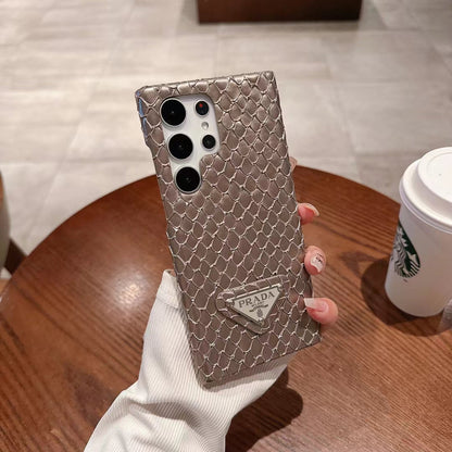 Luxus Handyhülle mit Schlangenprint für Samsung Galaxy – Ansicht 7