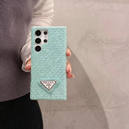 Luxus Handyhülle mit Schlangenprint für Samsung Galaxy – Ansicht 8