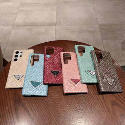 Luxus Handyhülle mit Schlangenprint für Samsung Galaxy – Ansicht 9