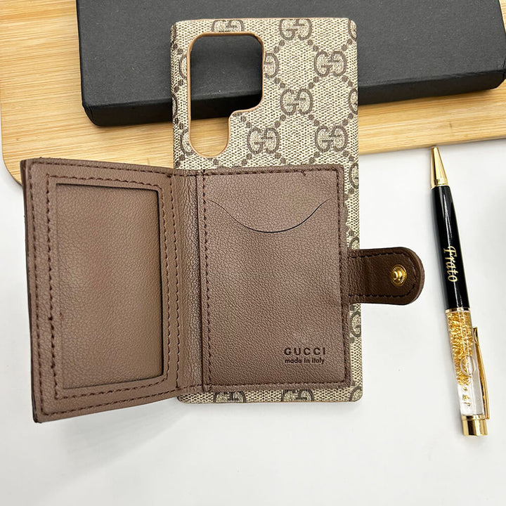 Luxus Wallet-Handyhülle für Samsung Galaxy S25/S24/S23 – Ansicht 3