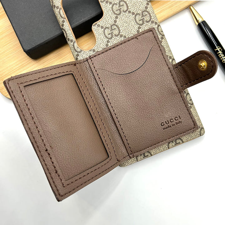 Luxus Wallet-Handyhülle für Samsung Galaxy S25/S24/S23 – Ansicht 4