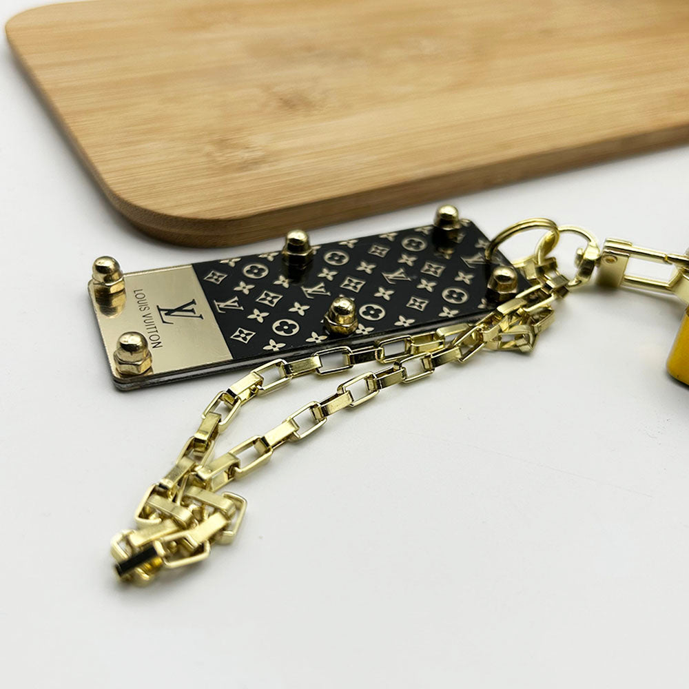 Luxus Trunk-Handyhülle mit Kette für Samsung Galaxy – Ansicht 4