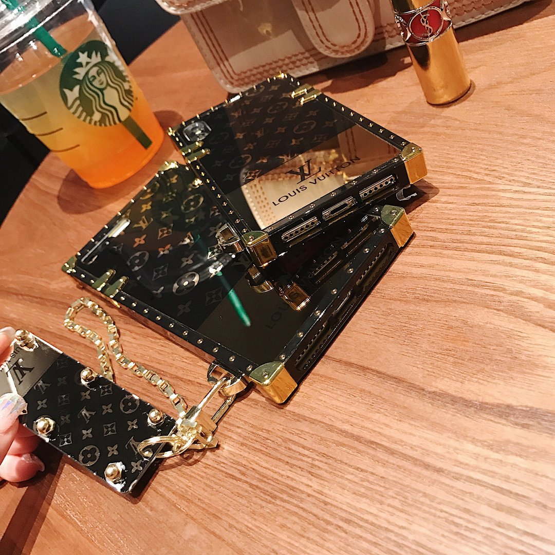 Luxus Trunk-Handyhülle mit Kette für Samsung Galaxy – Ansicht 8