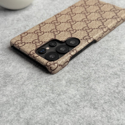 Luxus gemusterte PU-Leder-Handyhülle für Samsung Galaxy – Ansicht 3
