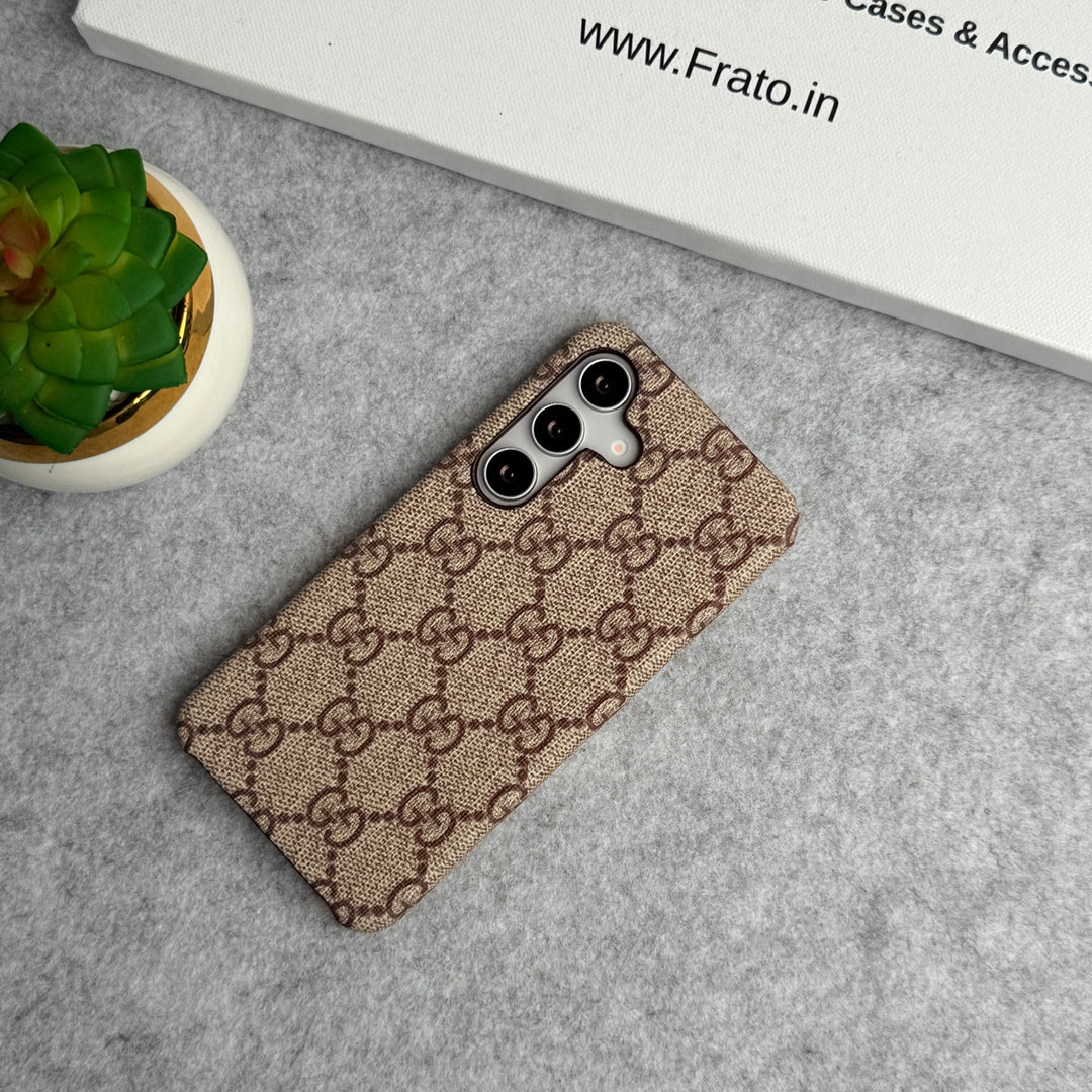 Luxus gemusterte PU-Leder-Handyhülle für Samsung Galaxy – Ansicht 5