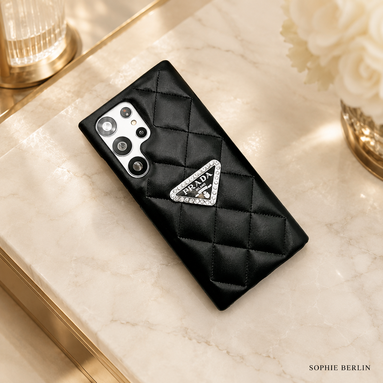 Moderne Luxus-Lederhülle für Samsung Galaxy – Sophie Berlin