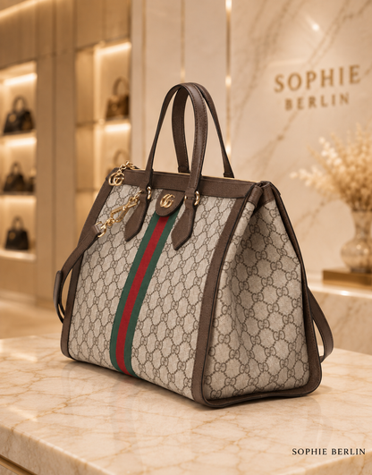 Prestige Medium Tote – Schuin vooraanzicht