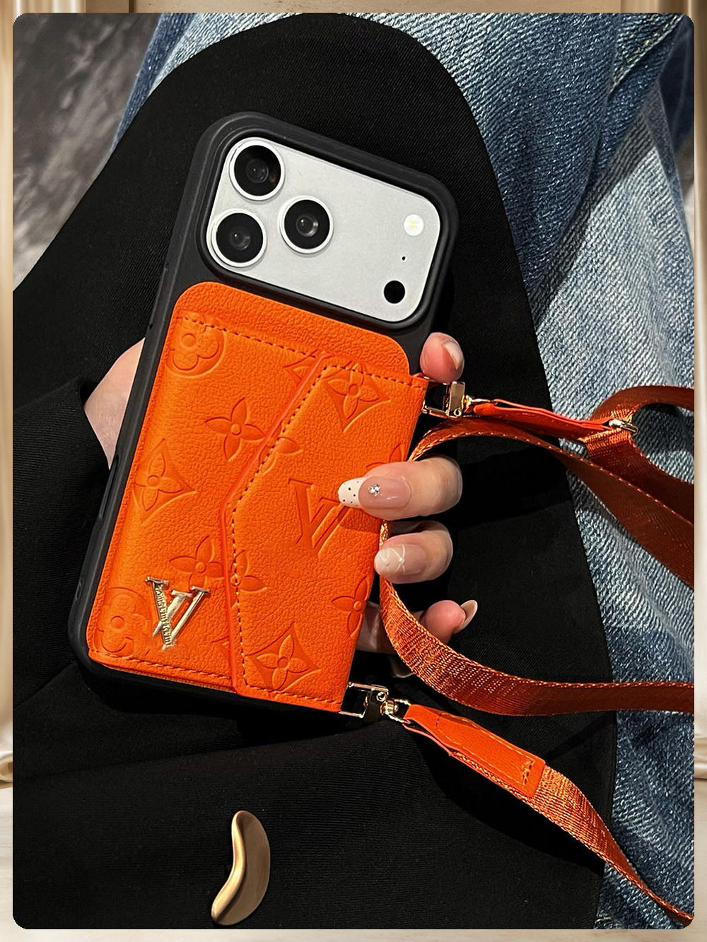 Sophie Berlin Luxus-Wallet-Handyhülle – Premiumfoto 3