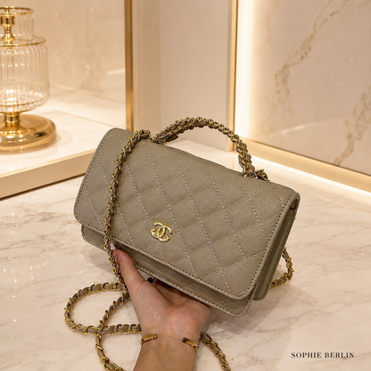 Perlen Wallet Khaki