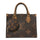 Zeitlose elegante Handtasche – Vintage-Bag mit Mini-Pouch